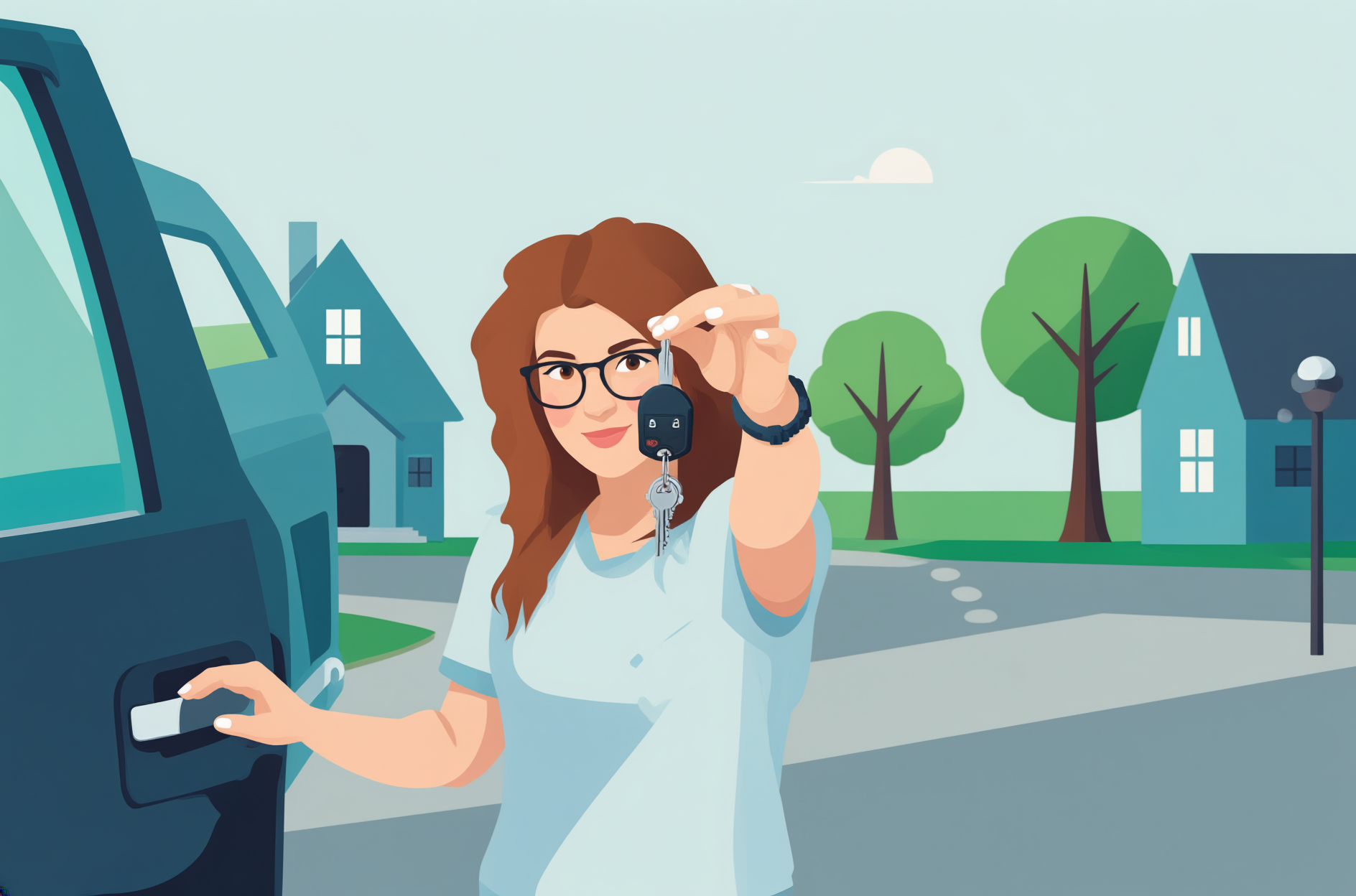 Firefly_Create a flat, modern illustration in Uber’s brand-style (clean, geometric, minimal s 208835 (3)